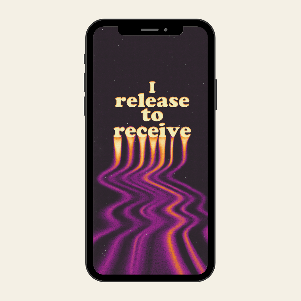 "I Release to Receive" Screen Saver