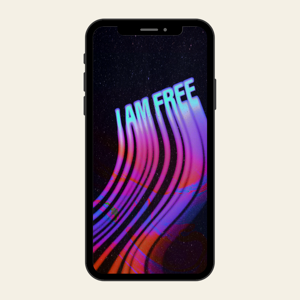 "I Am Free" Screen Saver